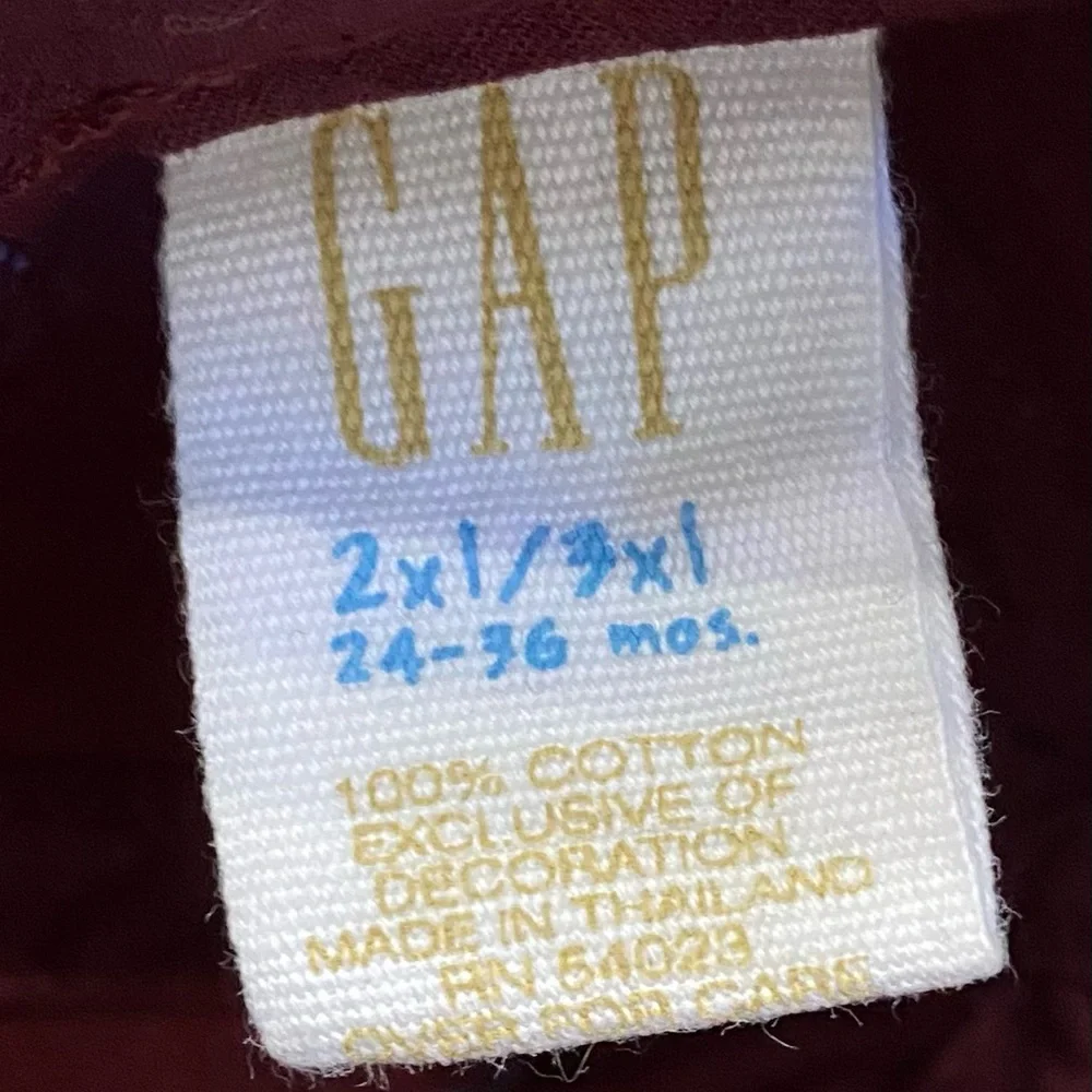 Vintage Baby Gap Child’s 2XL/3XL 24-36 months Two‎ Tone Logo Cap